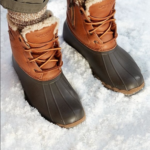 saltwater winter luxe duck boot
